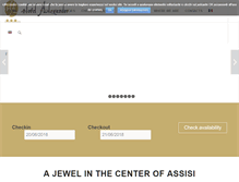 Tablet Screenshot of hotelalexanderassisi.it